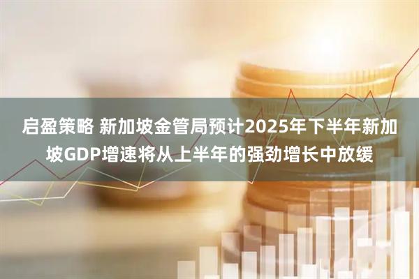 启盈策略 新加坡金管局预计2025年下半年新加坡GDP增速将从上半年的强劲增长中放缓
